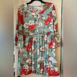 Bombay Paisley Floral Dress